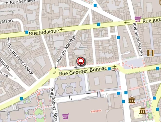 Carte de La Poste à Bordeaux