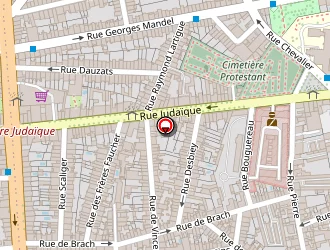 Carte de Les Paniers De Mathilde à Bordeaux