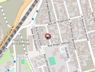 Carte de Hôtel Larroque à Caussade