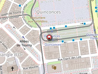 Carte de Coudrais à Bordeaux