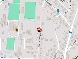 Carte de Monblanc à Martignas-sur-jalle