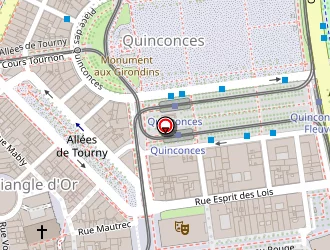 Carte de Horel Store à Bordeaux