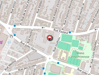 Carte de La Poste à Bordeaux