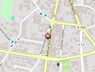 Carte de Apolo à Bergerac