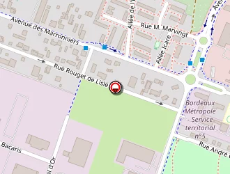 Carte de Meilhan à Mérignac