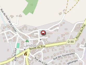 Carte de Saem à Landos