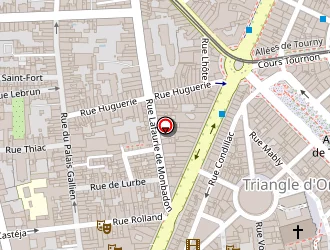 Carte de Bar Montaigne à Bordeaux