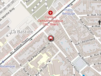 Carte de Batista Marie à Bordeaux