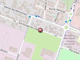 Carte de Bordeaux Bois Service à Mérignac