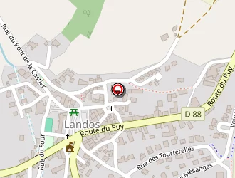 Carte de La Maison Du Coq à Landos