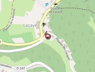 Carte de Commune De Lacave à Lacave