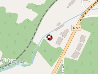 Carte de Locavézac à Vézac