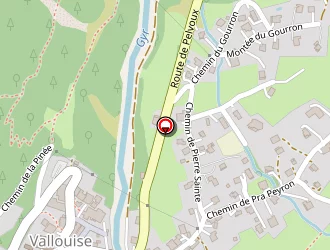 Carte de Parc National Des Ecrins à Vallouise