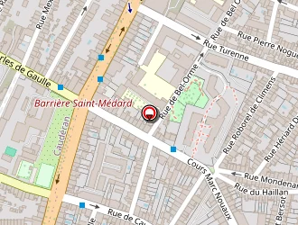 Carte de Etablissements Arco à Bordeaux