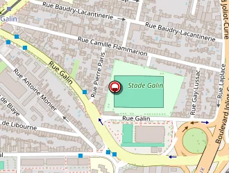 Carte de Hlm Coligny à Bordeaux