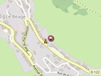 Carte de Vernet à Béage (le)