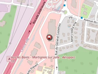 Carte de Bordeaux Motors à Mérignac