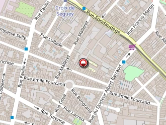 Carte de Allure Evènements à Bordeaux