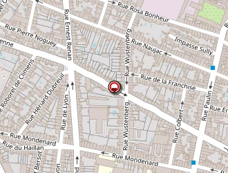 Carte de Clin Béatrice à Bordeaux