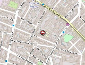 Carte de Paradivin Jeanne à Bordeaux