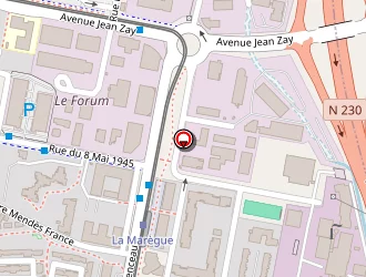 Carte de Bouchane Adballah à Cenon