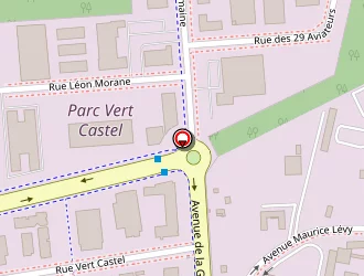 Carte de Yonis Distribution à Mérignac