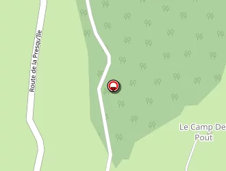 Carte de La Prade à Brommat