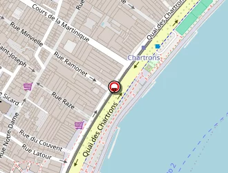 Carte de Cic (siège Social) à Bordeaux