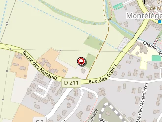 Carte de Bline à Montéléger