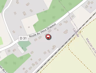 Carte de Bleu Lagune à Lalinde