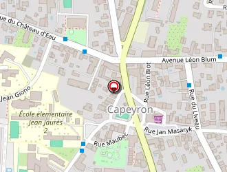 Carte de La Poste à Mérignac