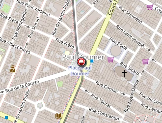 Carte de Solidaires 33 à Bordeaux