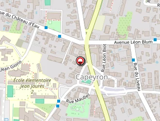 Carte de Le Cellier De Capeyron à Mérignac