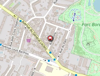 Carte de Atelier 233 à Bordeaux