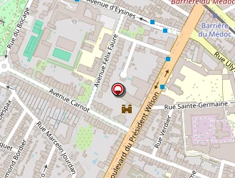 Carte de Consulats à Bordeaux