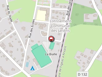 Carte de Salle Polyvalente à Rouget (le)