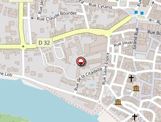 Carte de Shoe Plus à Bergerac