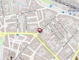 Carte de Les Trois Frères à Bergerac