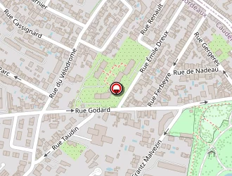 Carte de Caudéran Audition à Bordeaux