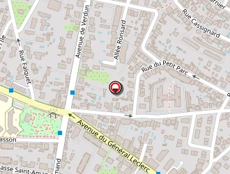 Carte de Bagouet Hélène à Bordeaux