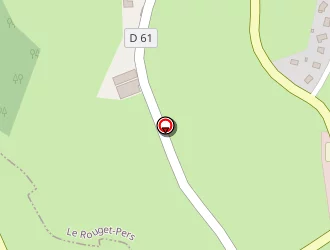 Carte de Les Bains Du Rouget à Rouget (le)