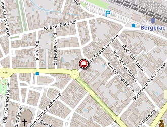 Carte de A.p.p. Ligue 24 (atelier De Pédagogie Personnalisée Ligue 24) à Bergerac