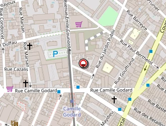 Carte de Librairie Olympique à Bordeaux