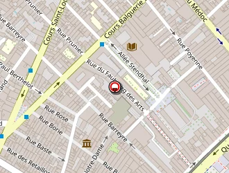 Carte de Studio 13 à Bordeaux