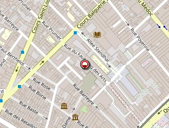 Carte de La Case à Bordeaux