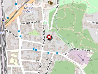 Carte de Ozkosar Platrerie à Cenon