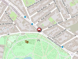 Carte de Rue Des Mots à Bordeaux