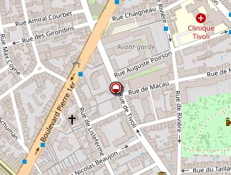 Carte de A.s.a à Bordeaux