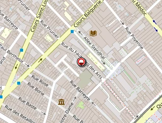 Carte de Association Antigone à Bordeaux