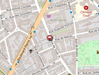 Carte de Ruffe Claude à Bordeaux